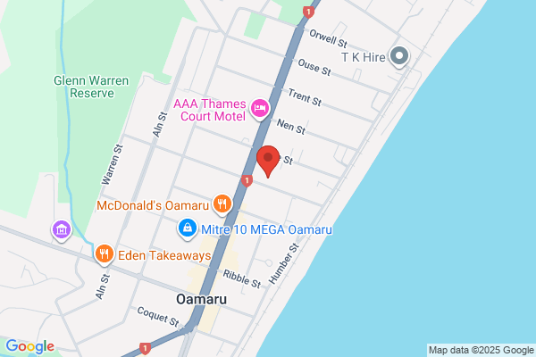 Map for BestStart Oamaru Kindy