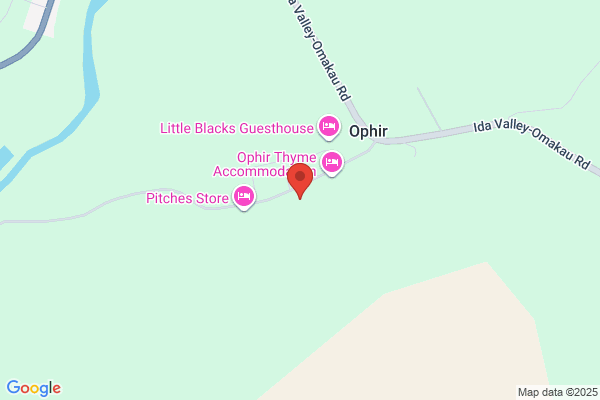 Map for Omakau & Districts Playcentre