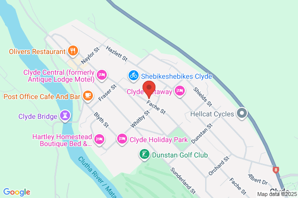 Map for Clyde Playcentre