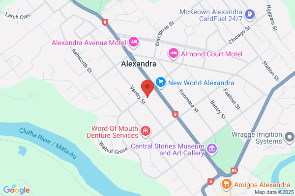 Map for BestStart Alexandra