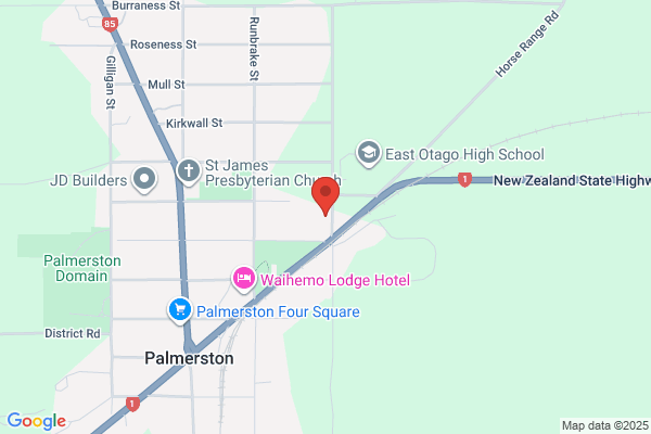 Map for Palmerston Playcentre