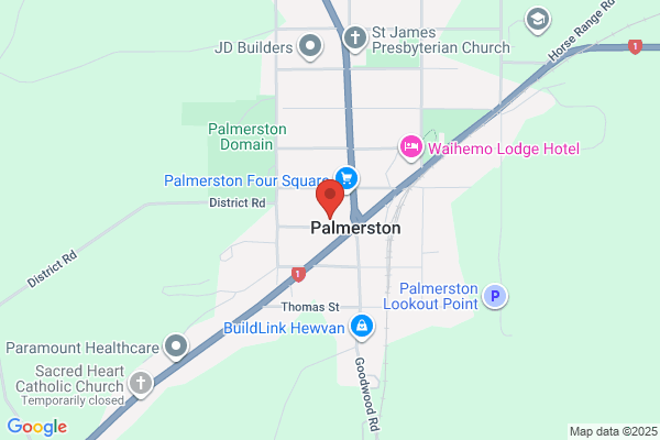 Map for Learning Links Palmerston