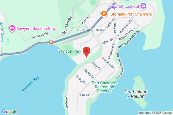 Map for Port Chalmers Kindergarten