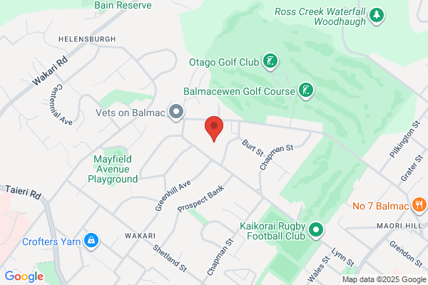 Map for Wakari Kindergarten