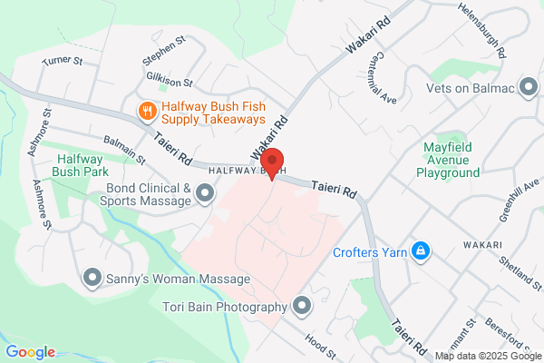 Map for Wakari Hospital Early Childhood Centre