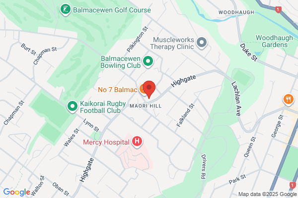 Map for Maori Hill Montessori Preschool