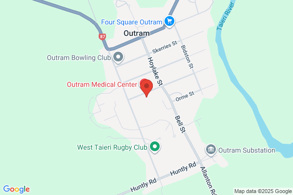 Map for Outram Playcentre