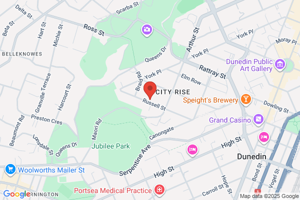 Map for Pioneers Russell Street & Nursery