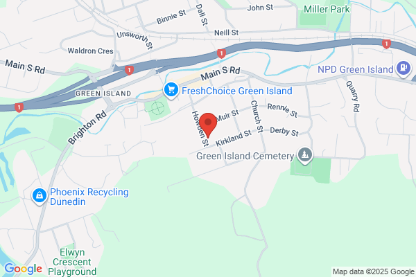 Map for Green Island Kindergarten