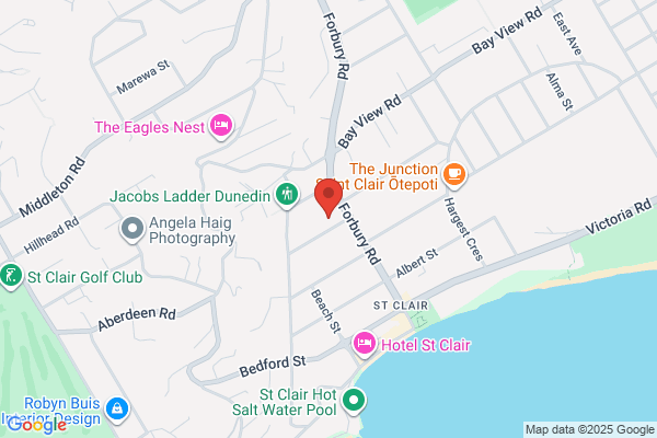 Map for Bear Park - St Clair