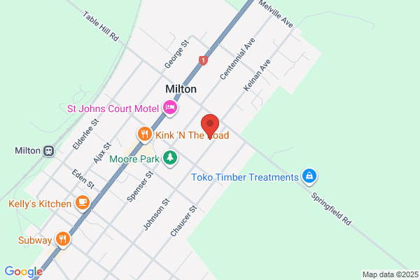 Map for Tokomairiro Early Learning Centre Inc