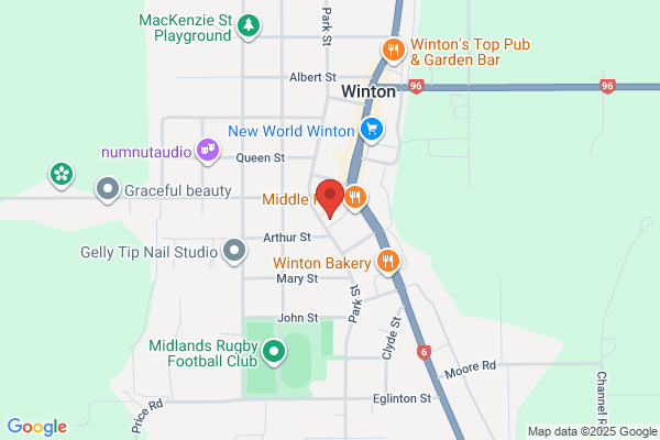 Map for Winton Kindergarten