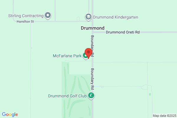 Map for Drummond Rural Kindergarten