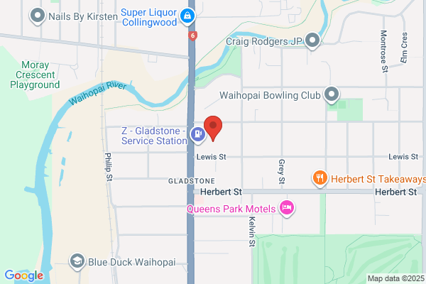 Map for Gladstone Pre-School