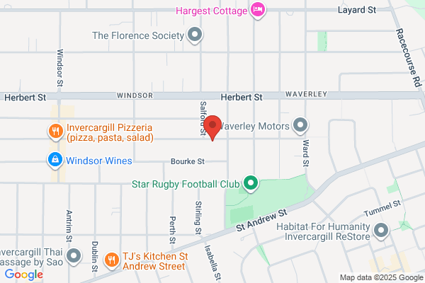 Map for Waverley Kindergarten