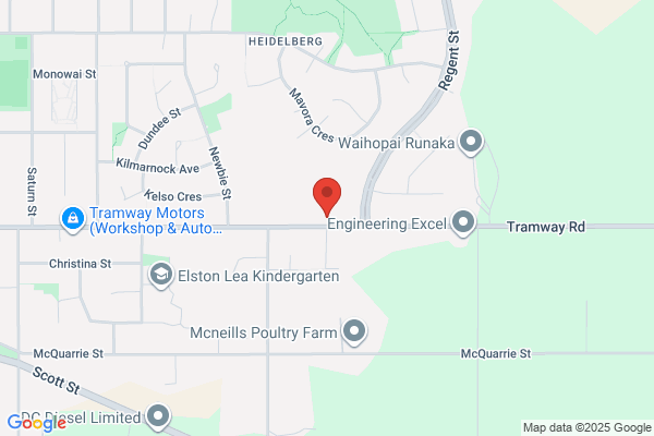 Map for Space Southland