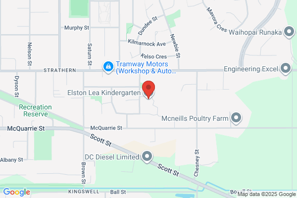 Map for Elston Lea Kindergarten